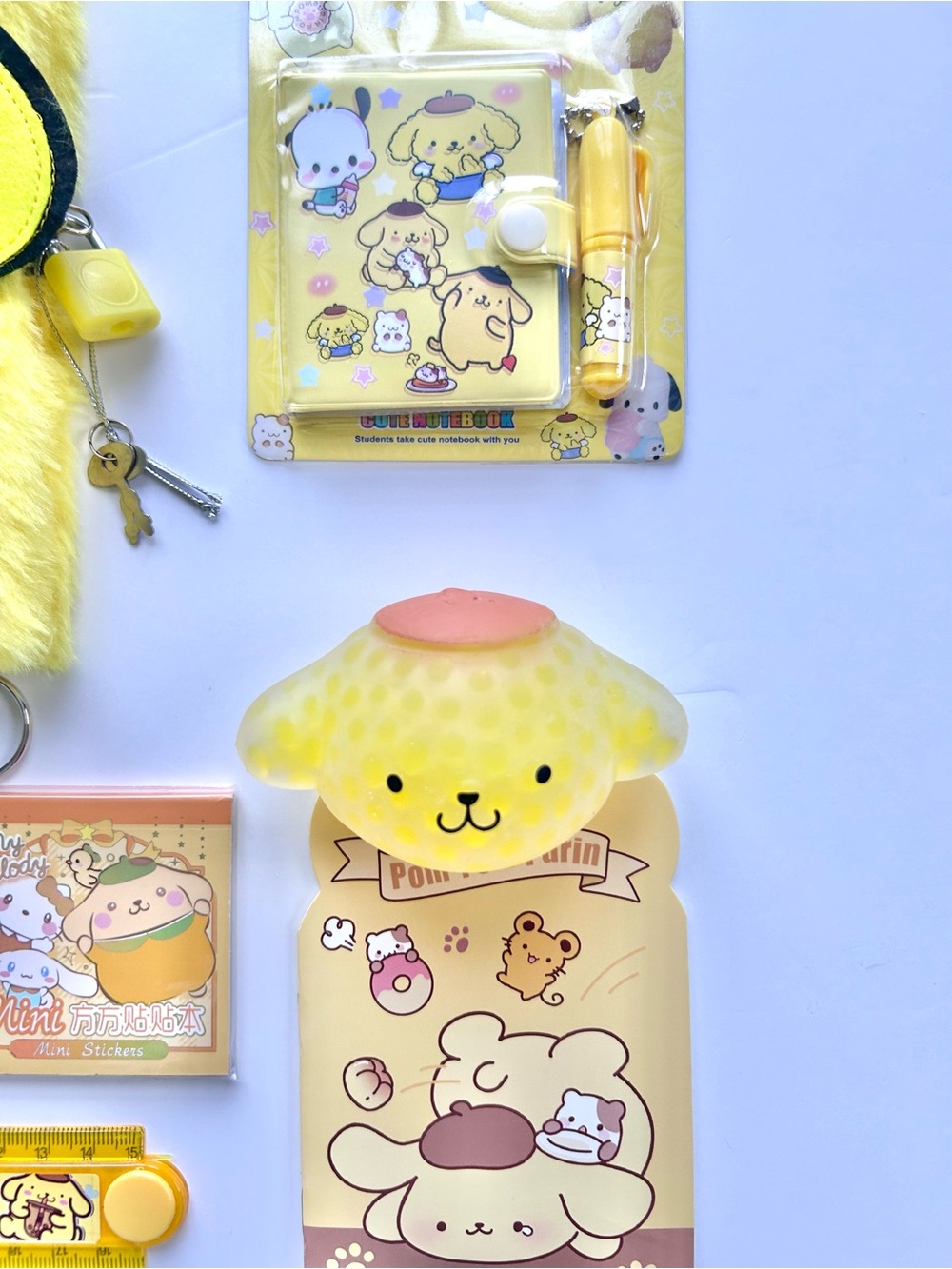 💛(POM358) Pompompurin Adorable 12-Piece Stationery Fun Bundle! - Picture 3 of 6